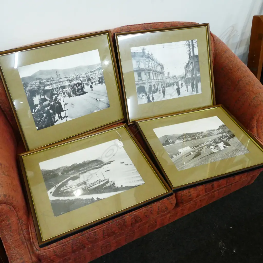 4 LGE FORMAT PHOTOS 'VIEWS OF WELLINGTON' PUBLISHED BY TURNBULL LIBRARY Image 1++