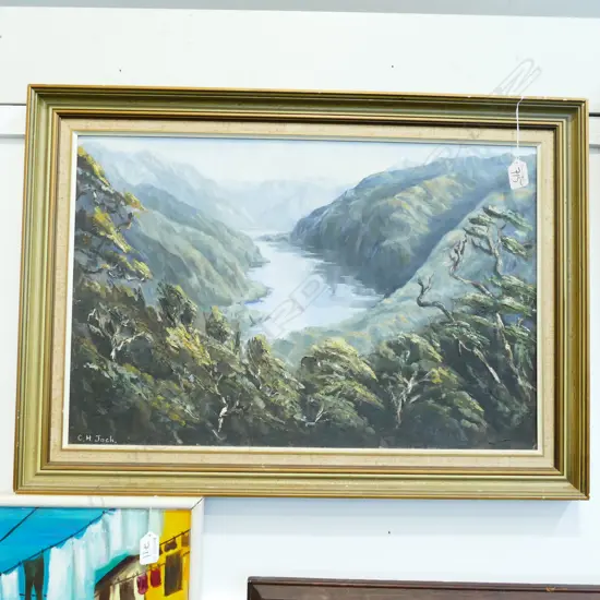 C H JACK OIL DOUBTFULL SOUND 710 X 500 MM