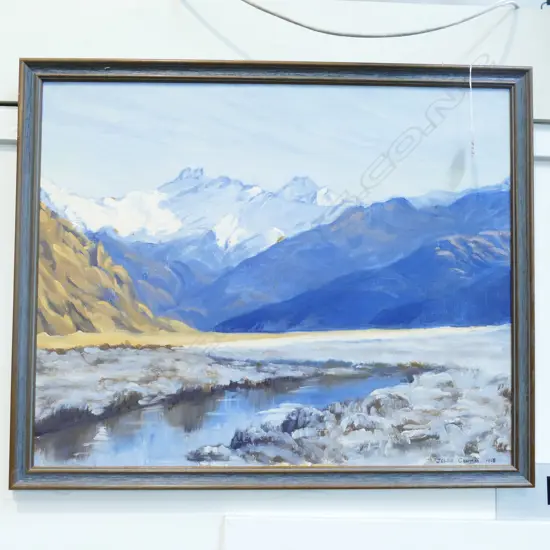 JESSIE CHAPMAN OIL CATTLE FLAT 450 X 550 MM + ONE