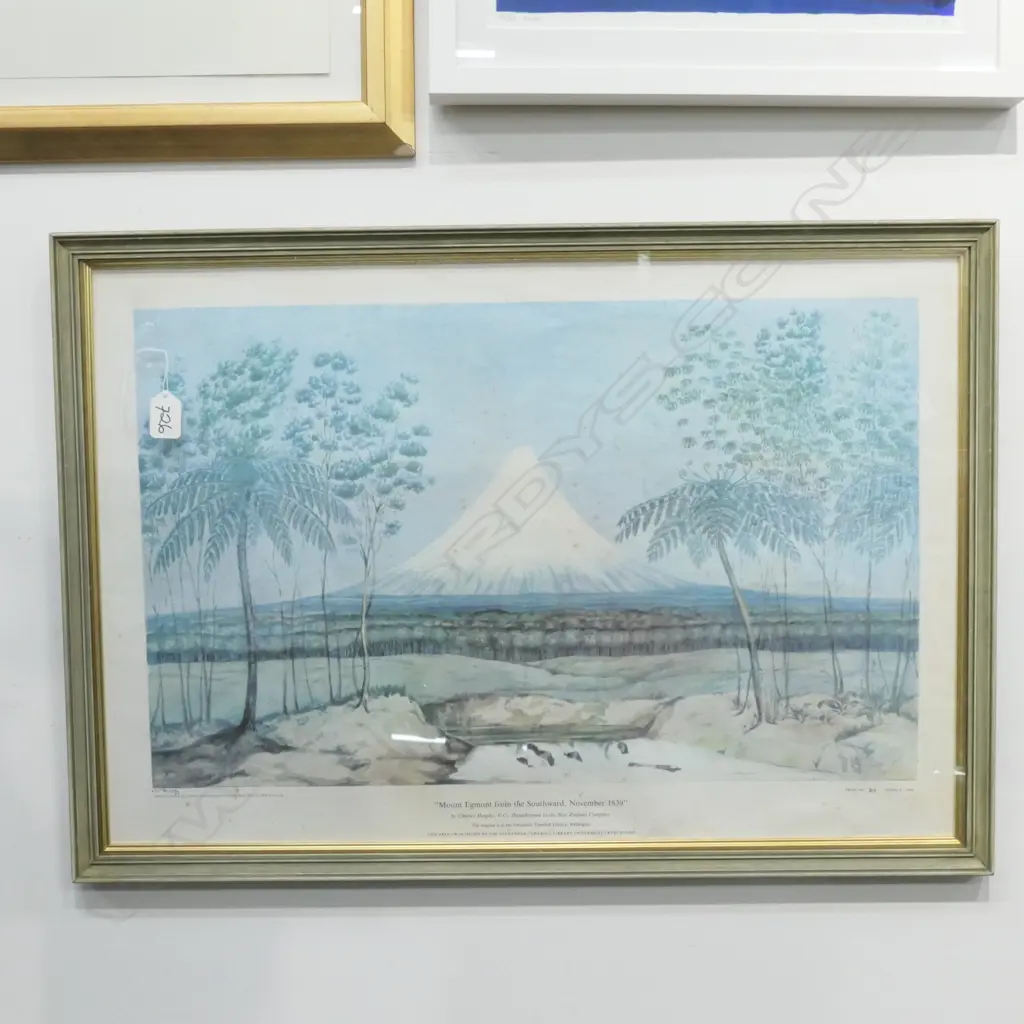 EGMONT HEAPHY PRINT SOME SPOTTING W. 720MM Image 1++