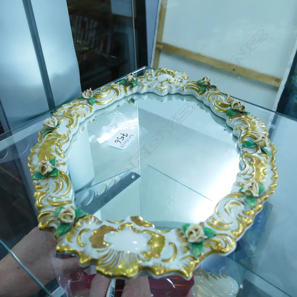 DRESDEN GERMAN MIRROR H. 350MM Image 1++