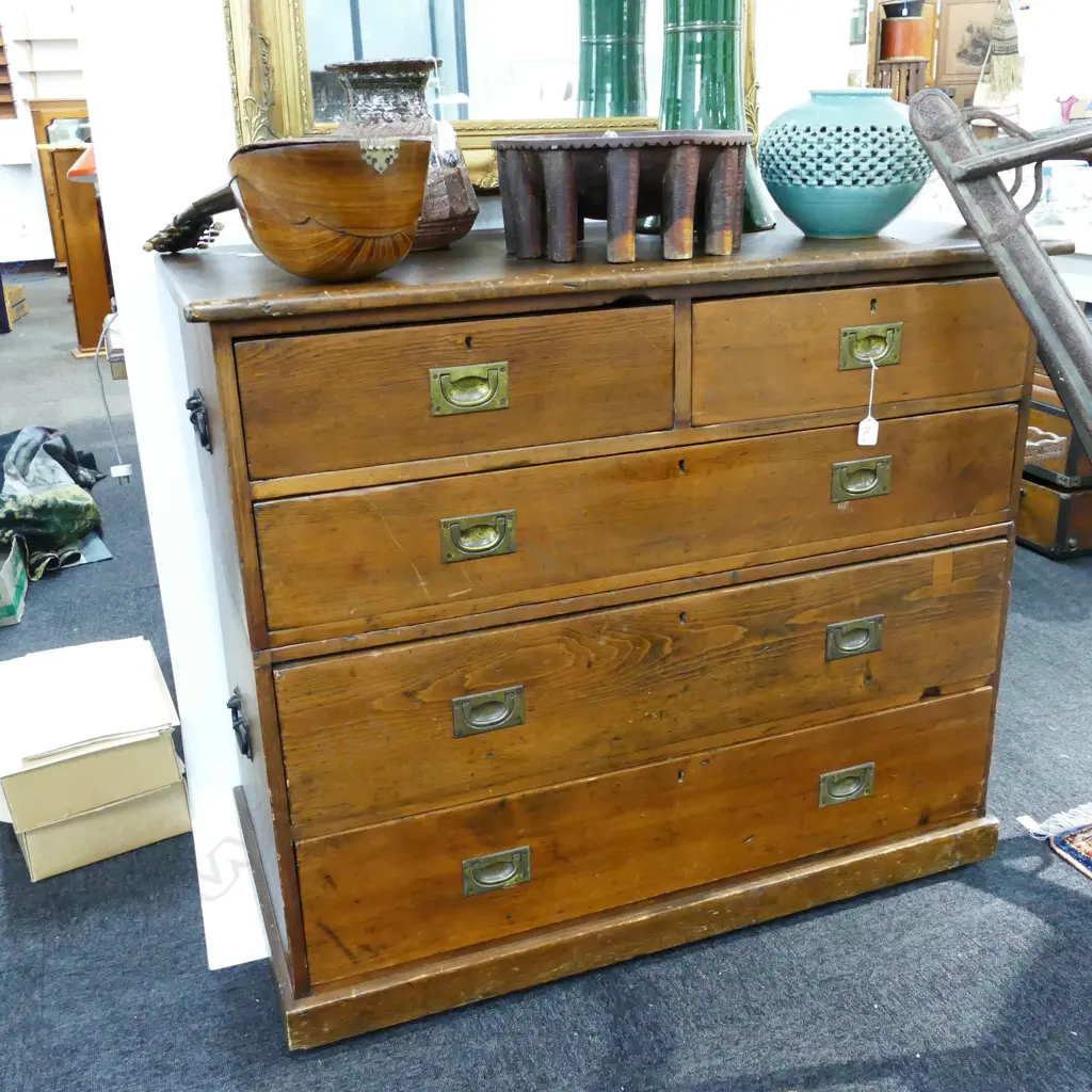 PINE CAMPAIGN CHEST (SCOTTISH) Image 1++