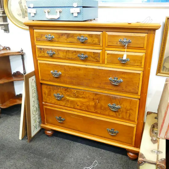 KAURI COLONIAL 7 DRAWER CHEST H 1240 MM