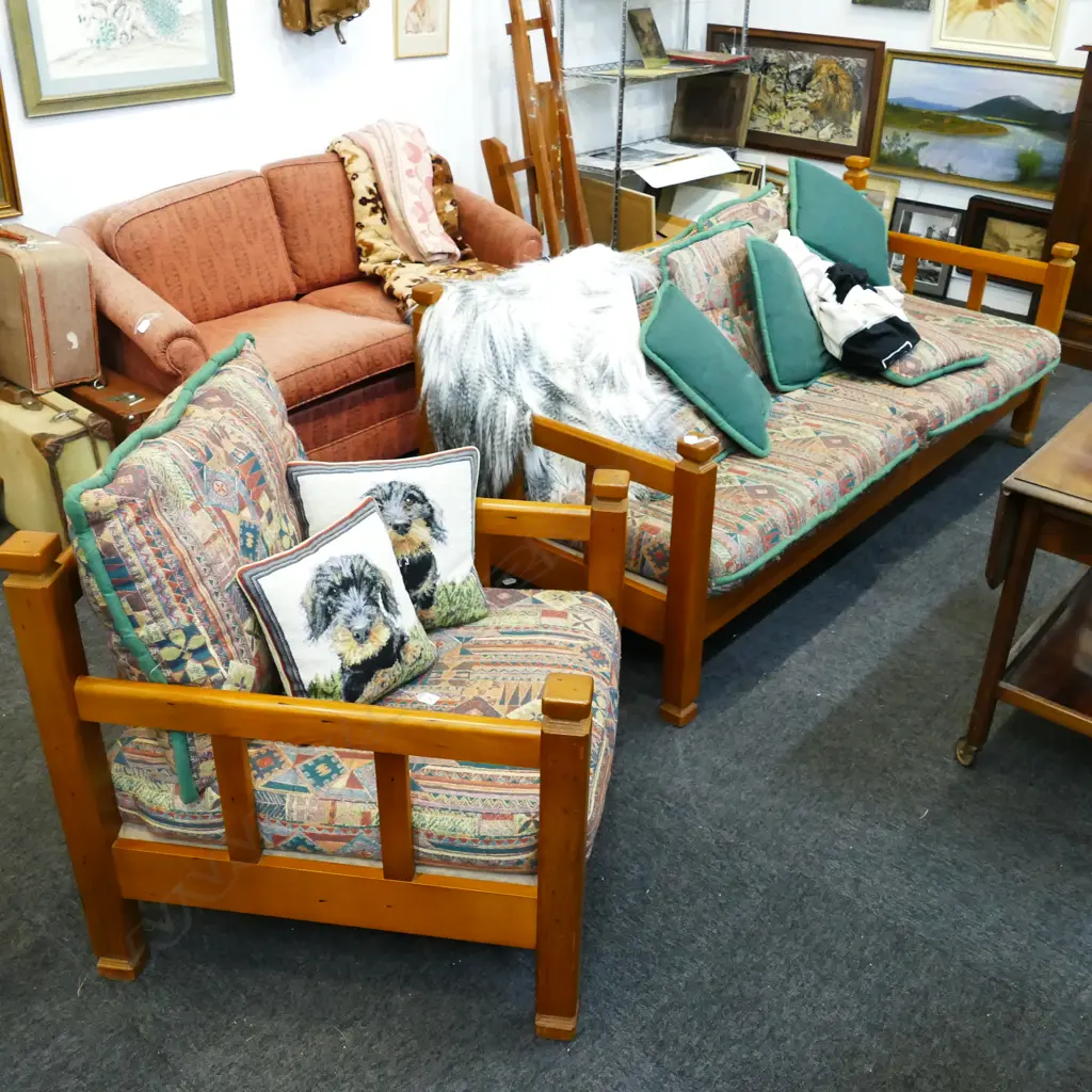 2PC DANSKE MOBLER LOUNGE SUITE Image 1++