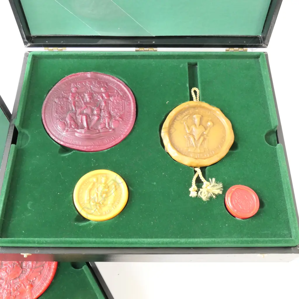 2 CASES GERMAN REPLICA WAX SEALS Image 1++