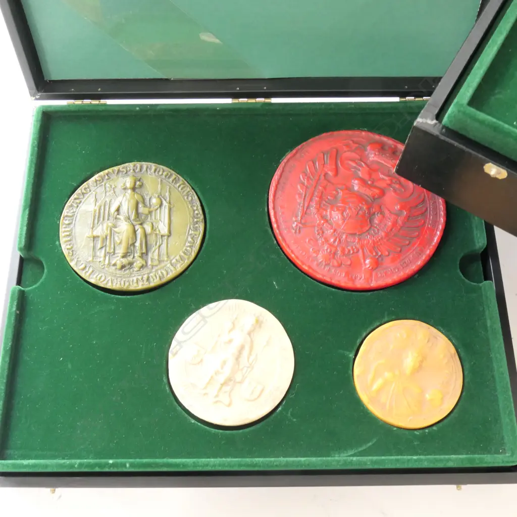 2 CASES GERMAN REPLICA WAX SEALS Image 1++