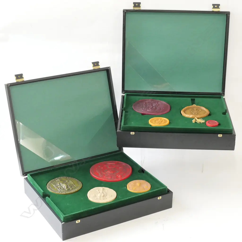2 CASES GERMAN REPLICA WAX SEALS Image 1++