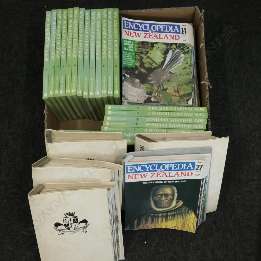 LOT ASST 'NEW ZEALAND HERITAGE' BOOKS Image 1++