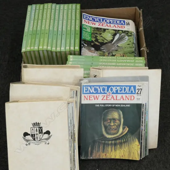 LOT ASST 'NEW ZEALAND HERITAGE' BOOKS