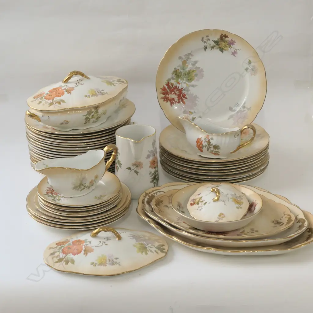ROYAL DOULTON BURSLEM PAINTED SET AF WELL USED CONDITION Image 1++