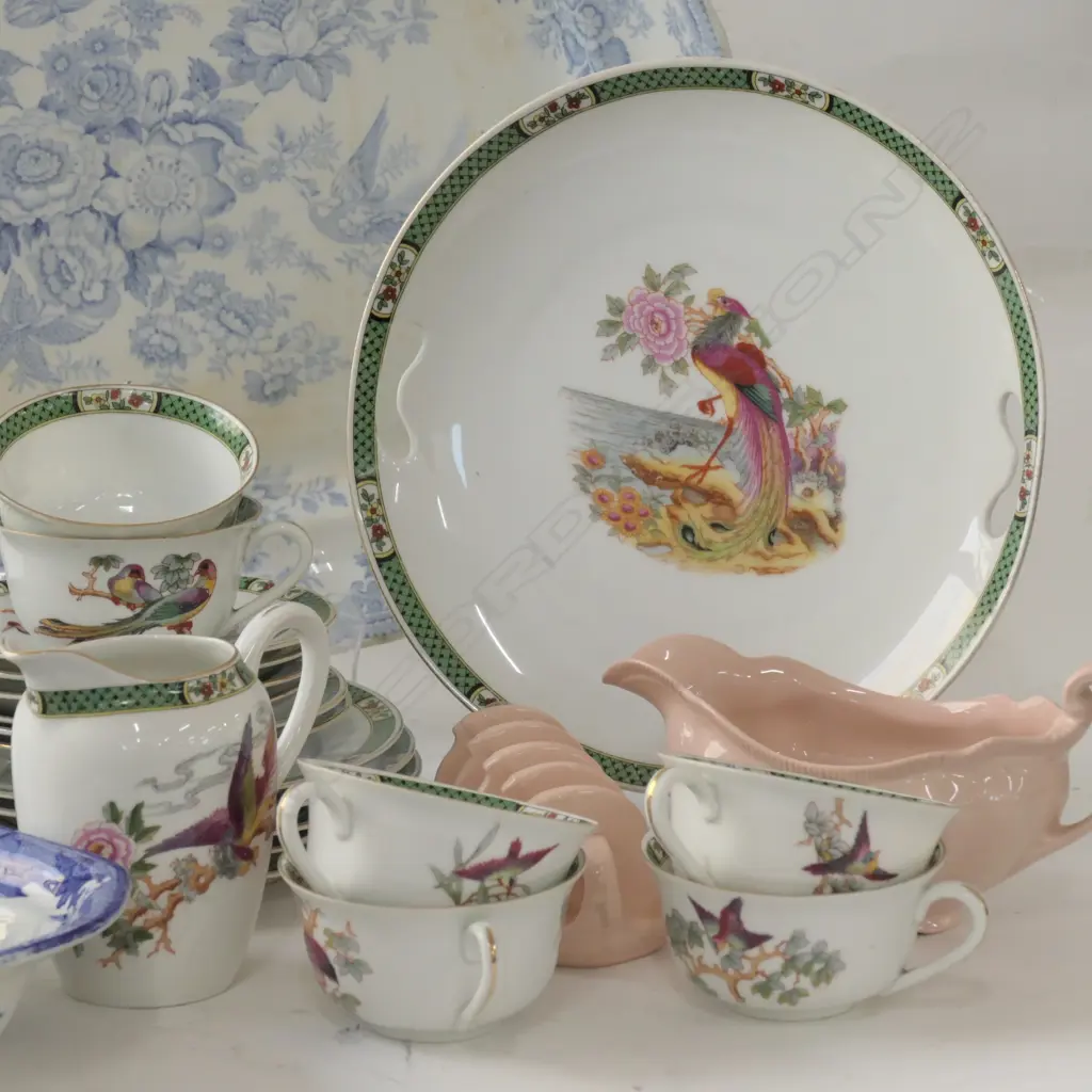 BOX LOT ASSORTED CHINA INCLUDING JOHNSON BROS Image 1++