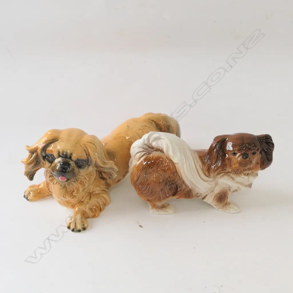 2 LARGE DOGS; GOEBEL AND MELBAWARE LARGEST 300MM L Image 1++