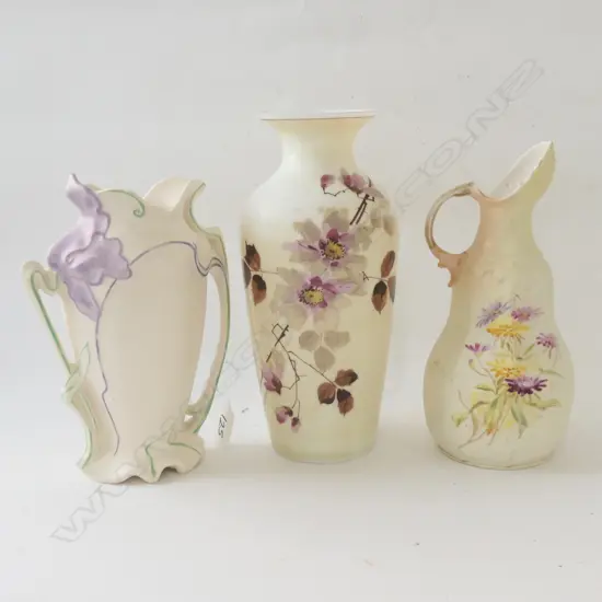 SGD ART NOUVEAU VASE + 2 OTHERS