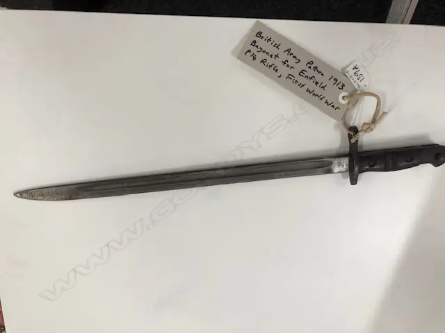 WWI BAYONET (PATTERN 1913) Image 1++