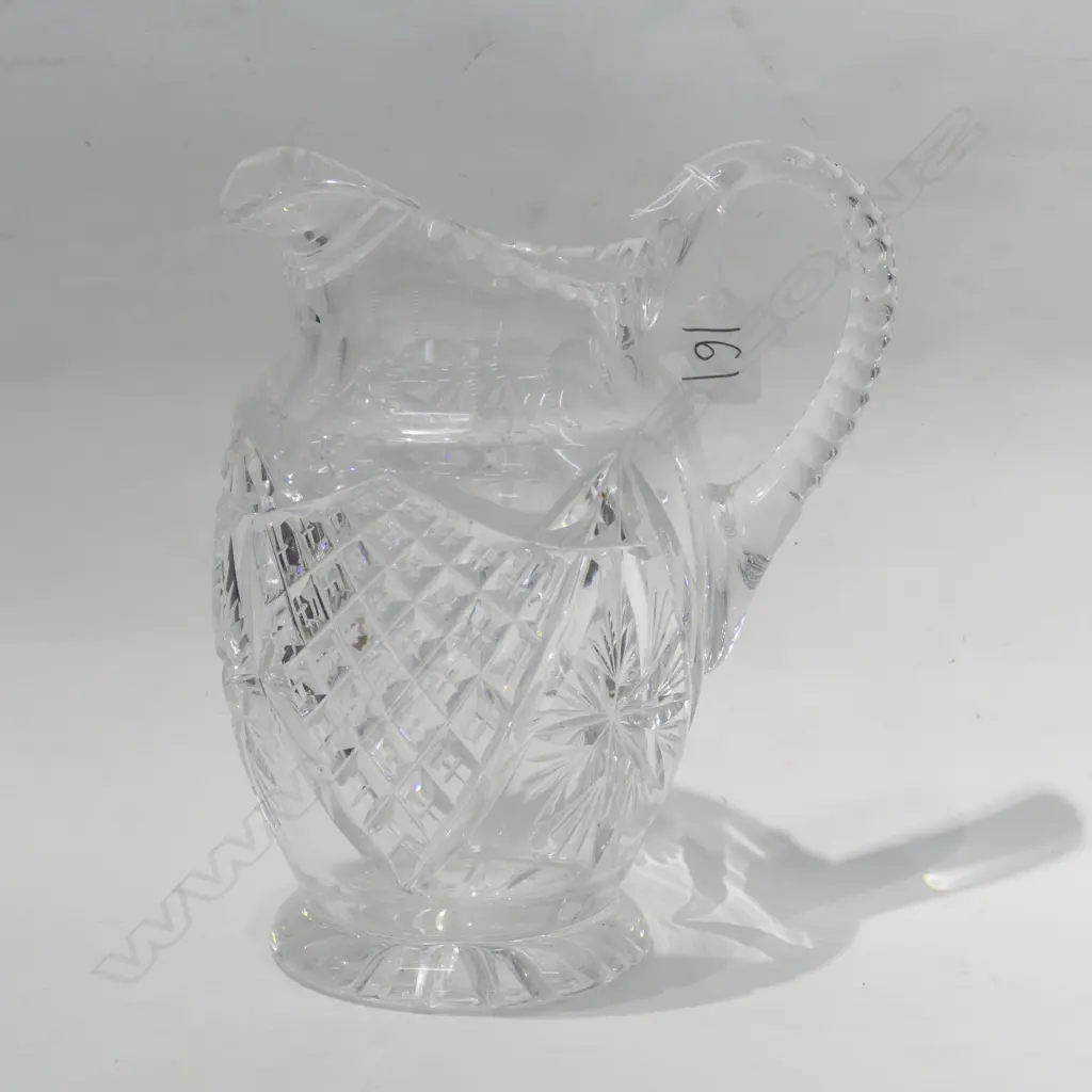 LARGE CRYSTAL JUG Image 1++