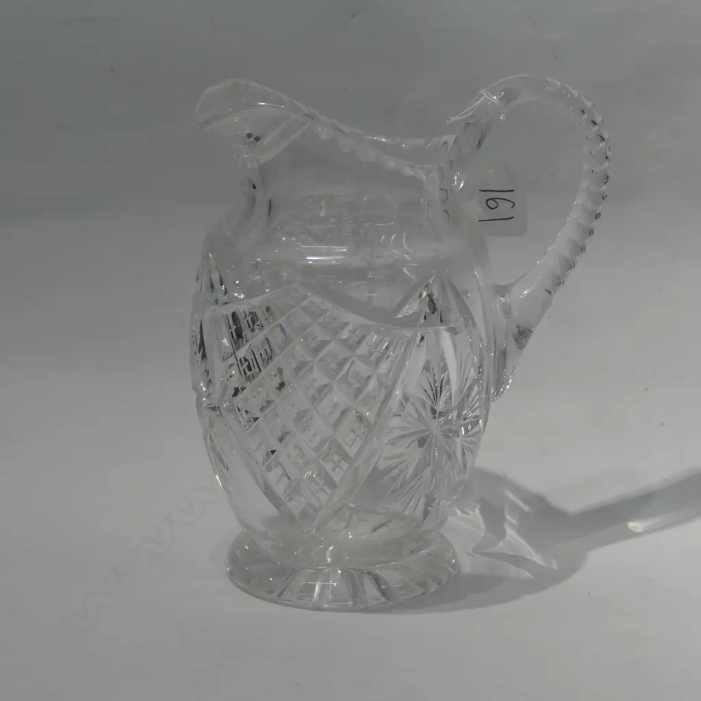 LARGE CRYSTAL JUG Image 1++