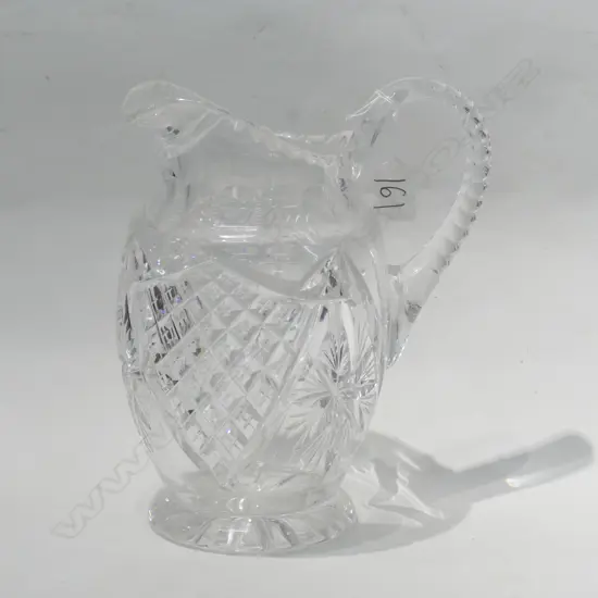 LARGE CRYSTAL JUG
