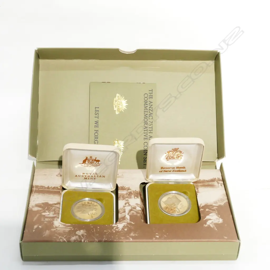 ANZAC COMMEN. COIN SET 1990 Image 1++