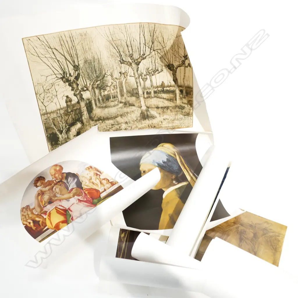 ASSORTED OLD MASTERS/VAN GOGH/ETC PRINTS Image 1++