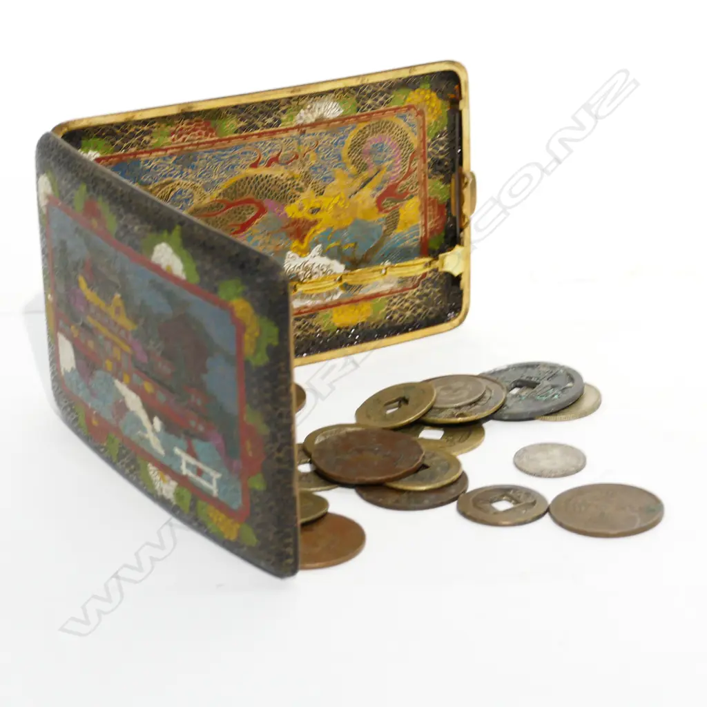 CHINESE COINS X CIGARETTE CASE ETC  Image 1++