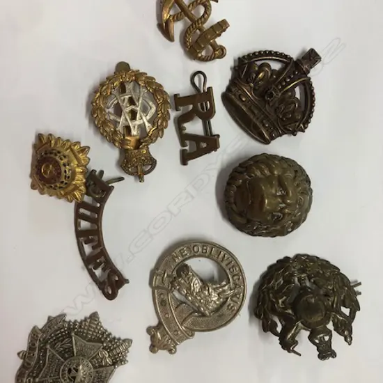 9 BRIT. SERVICE MEDALS ETC