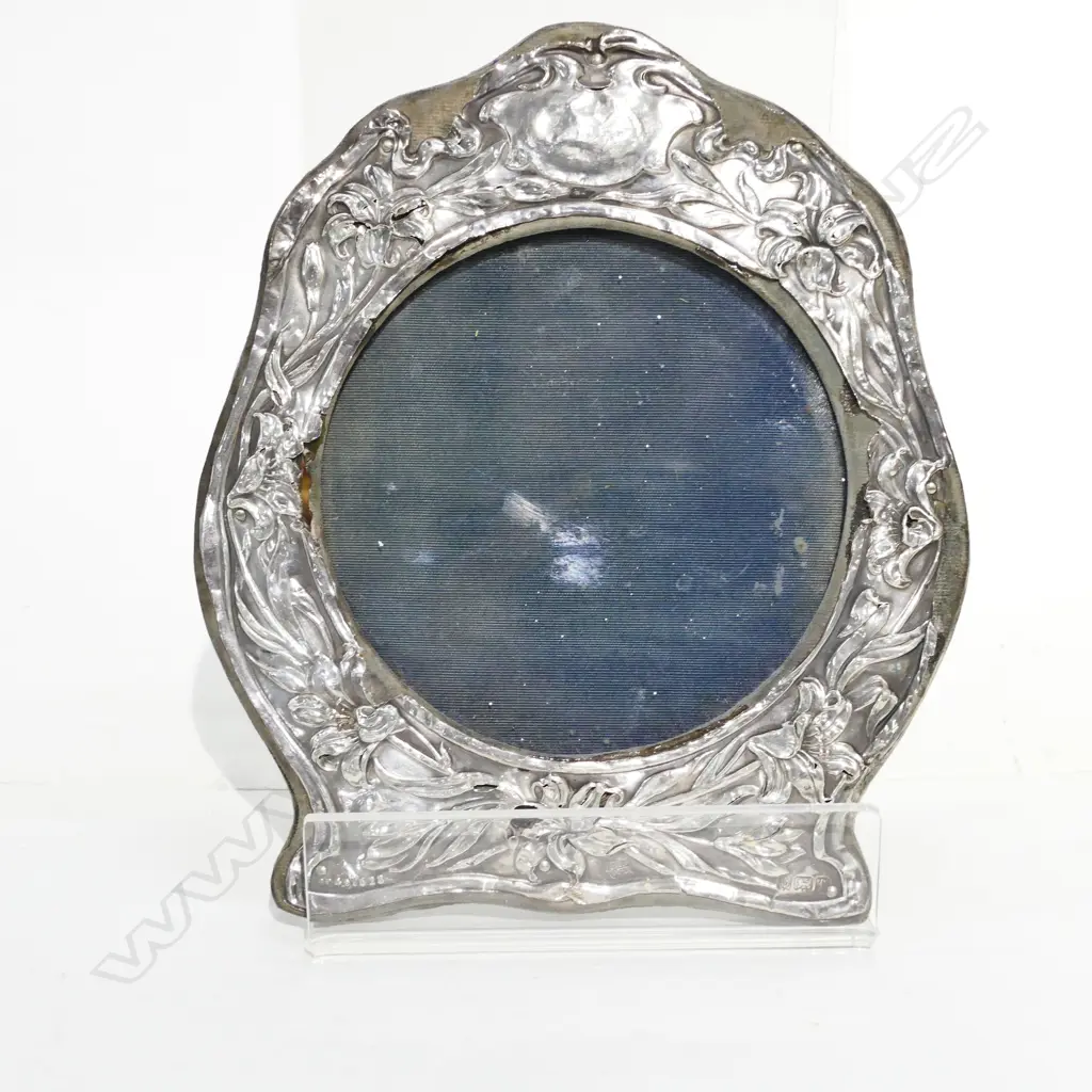 S/S ART NOUVEAU PHOTO FRAME - BIRMINGHAM 1905 Image 1++