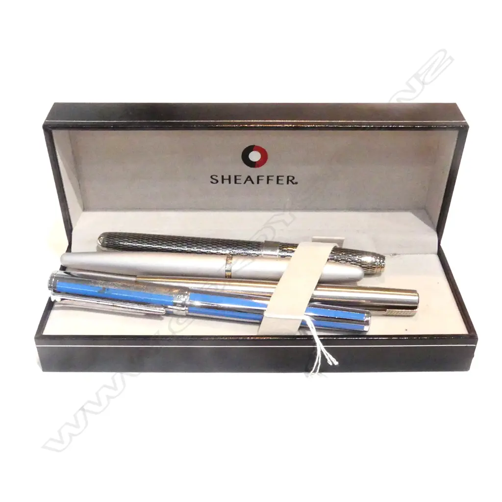 FOUR SHEAFFER FOUNTAIN PENS Image 1++
