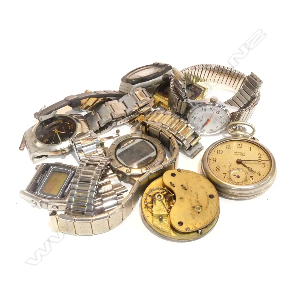 BOX MISC. WATCHES & PARTS Image 1++