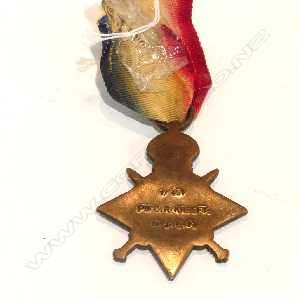 WWI NZ STAR TO THE SAMOAN ADVANCE  Image 1++