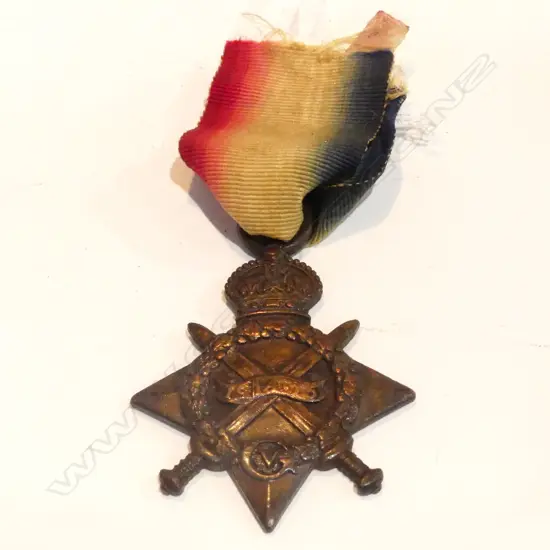 WWI NZ STAR TO THE SAMOAN ADVANCE 