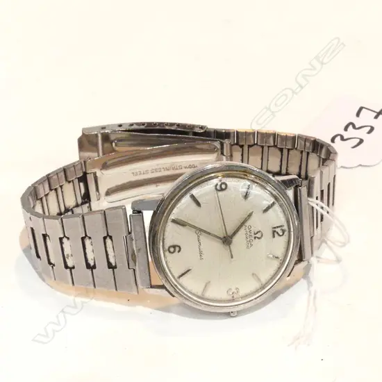 OMEGA SILVER SEAMASTER AUTO GOING NO CROWN