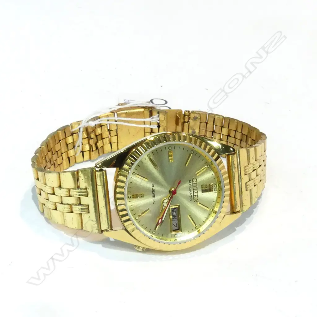 CITIZEN GOLD PLATE  WRISTWATCH Image 1++