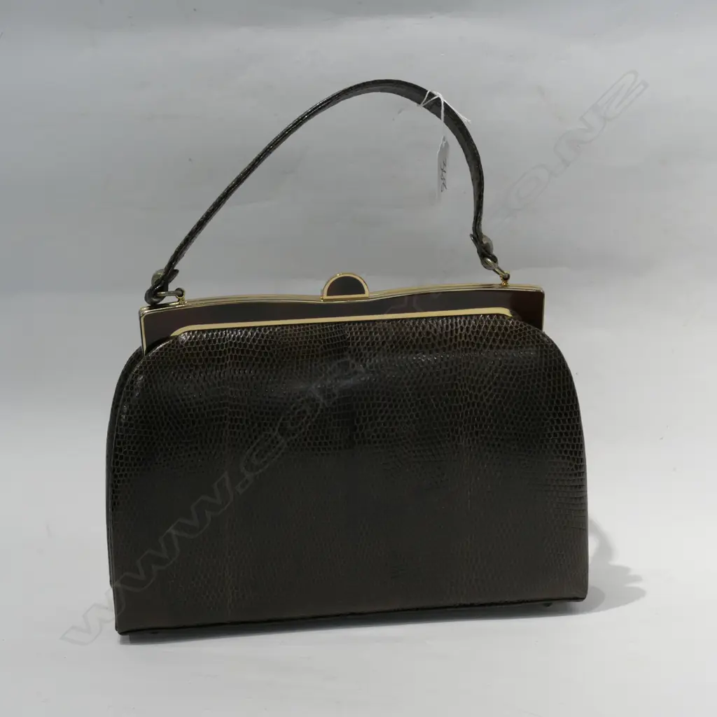 GOOD LIZARDS SKIN HANDBAG Image 1++