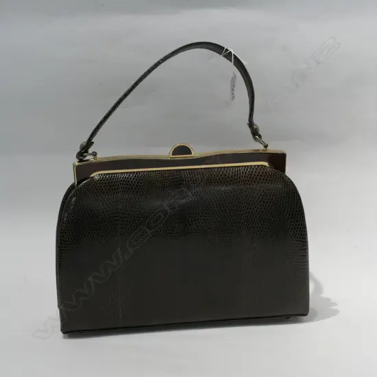 GOOD LIZARDS SKIN HANDBAG