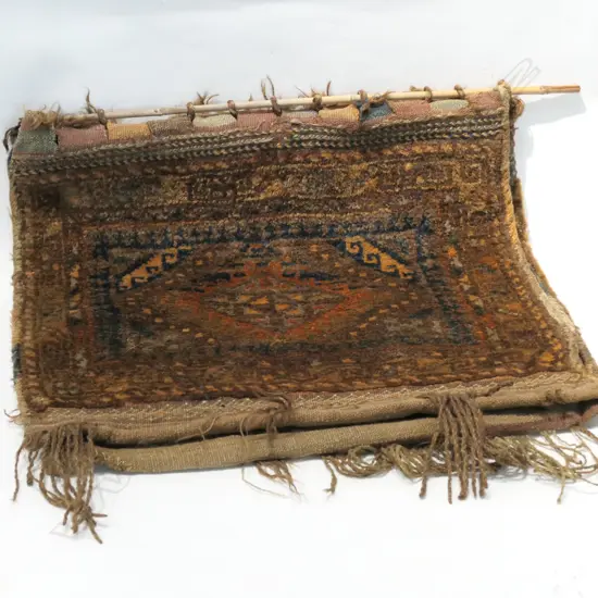 ANTIQUE FADED SADDLE BAG