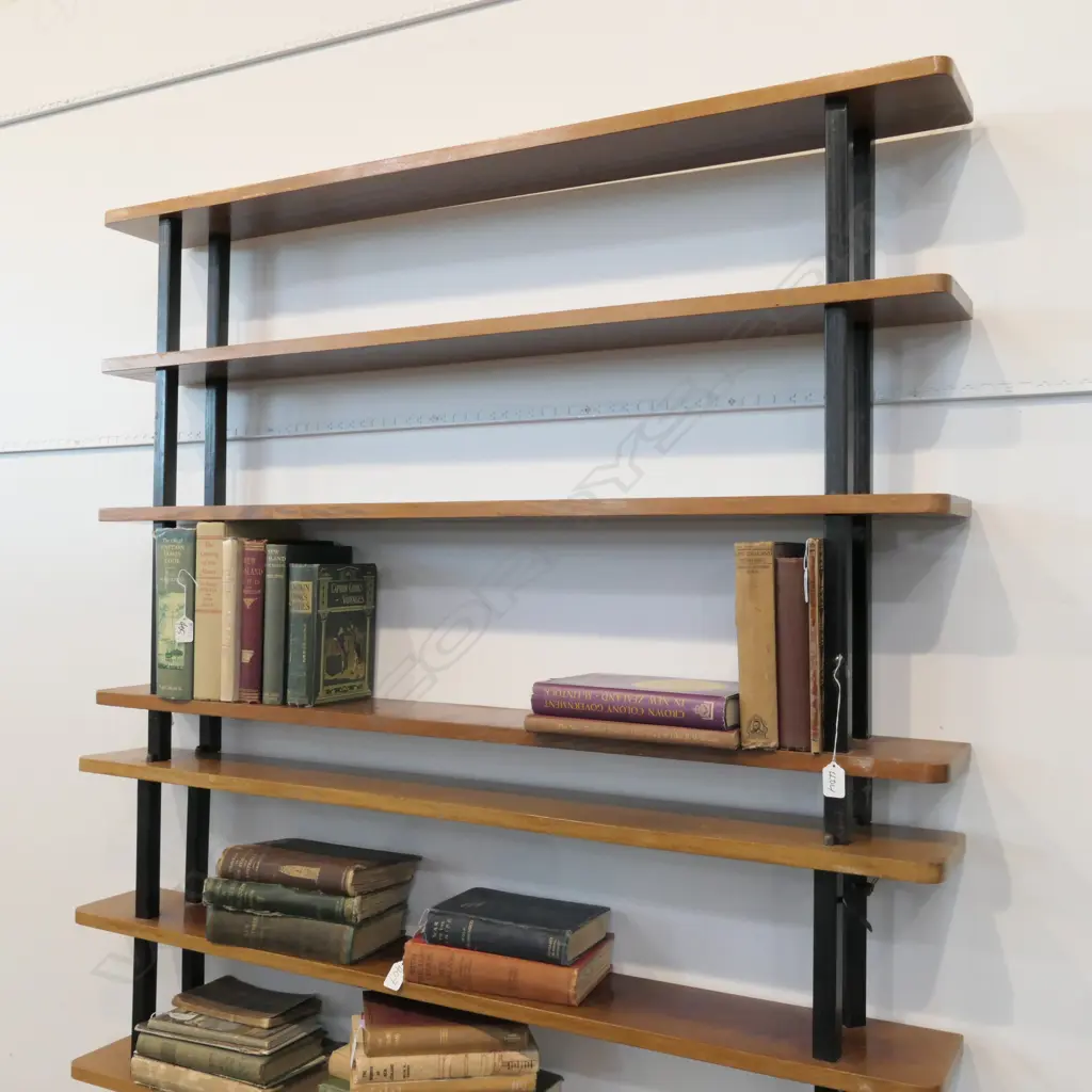 3 MID CENTURY BOOKSHELVES EACH 1230 X 820 Image 1++