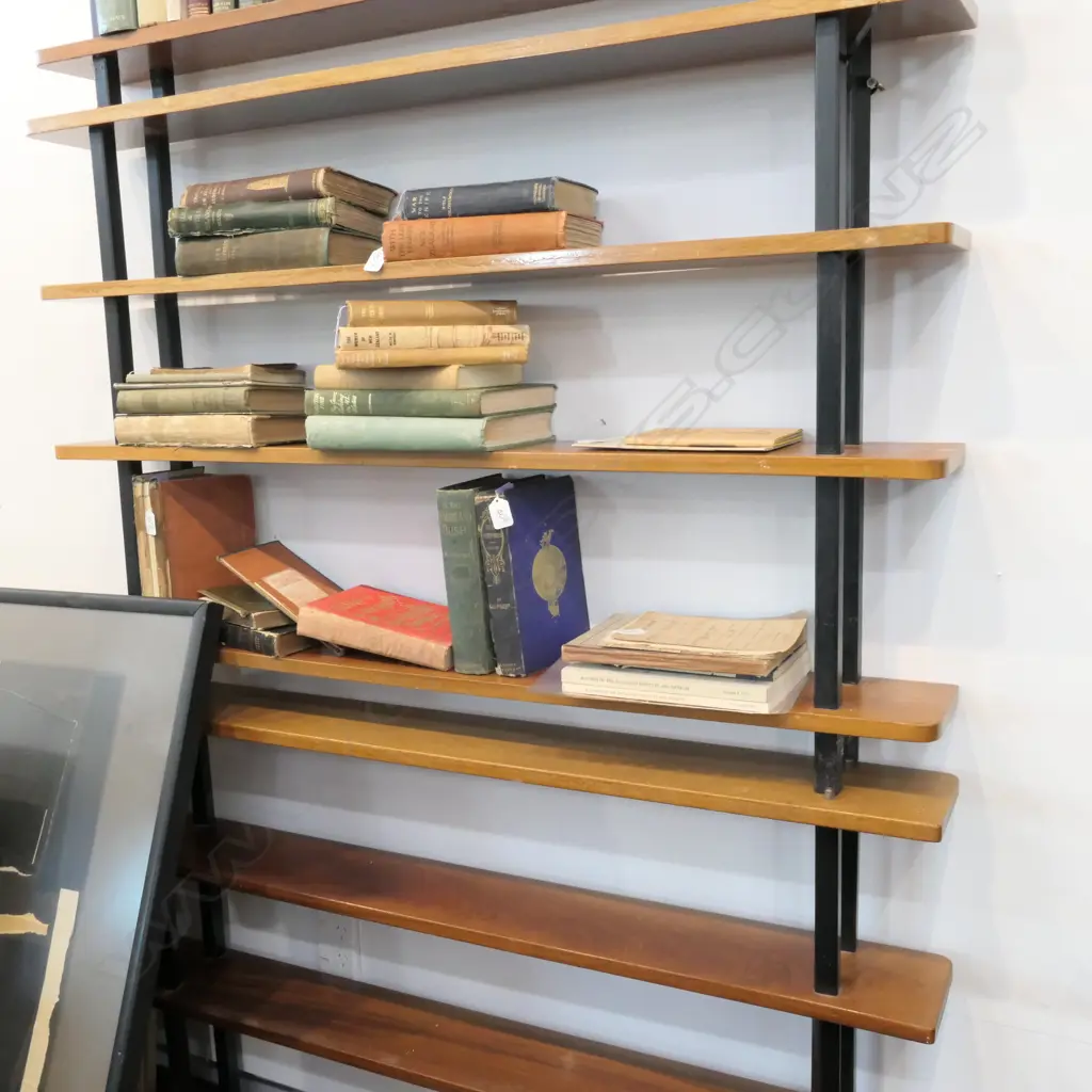 3 MID CENTURY BOOKSHELVES EACH 1230 X 820 Image 1++