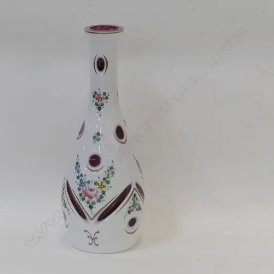 BOHEMIAN CUT GLASS DECANTER