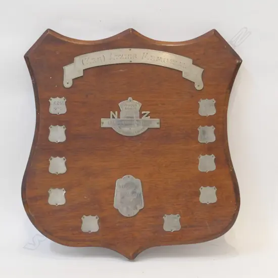 KEN ATKINS RSA MEMORIAL SHEILD 360MM H