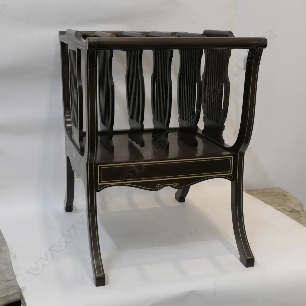 EDWARDIAN SHERATON INLAY MUSIC STAND Image 1++