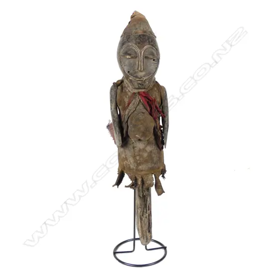 A vintage Teke fetish figure from the Congo