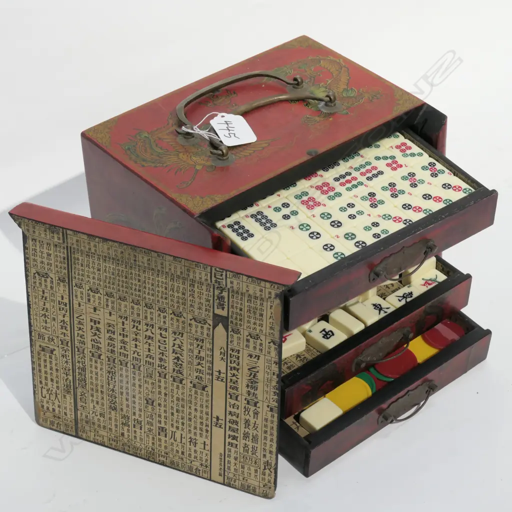 MAHJONG AND CASE 150MM H Image 1++