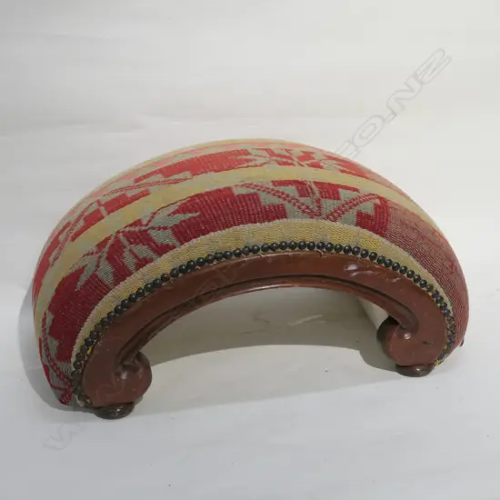 KELIM COVERED FOOT STOOL