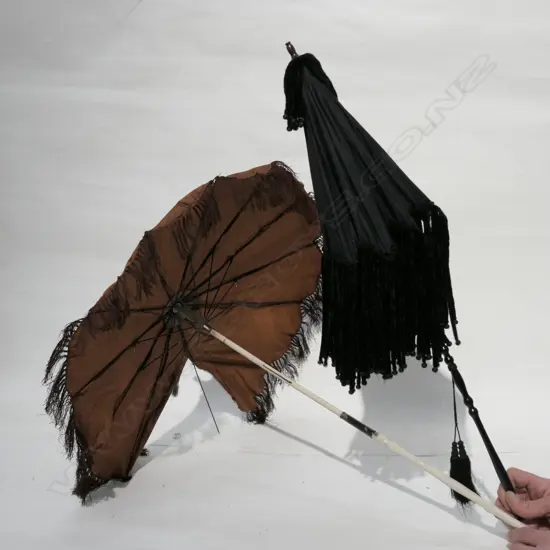 2 VICTORIAN PARASOLS 700MM L