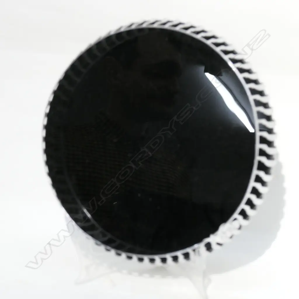 DECO CIRCULAR TRAY WITH CHROME GALLERY D 290 MM  Image 1++