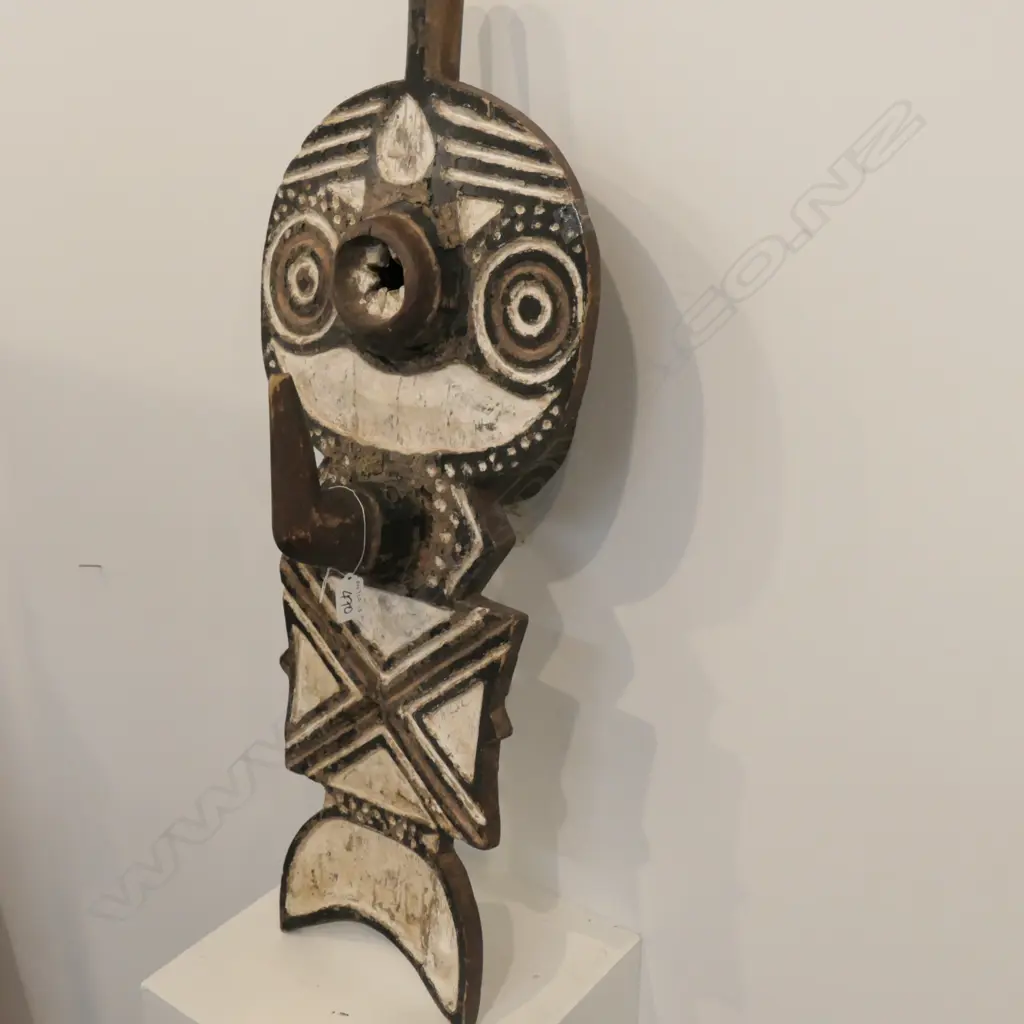AFRICAN TRIBAL CEREMONIAL MASK - BURKINA FASO  Image 1++
