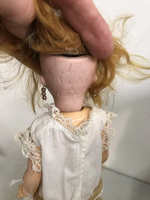 ANTIQUE S&H / K*R DOLL 11 1/2" DOLL Image 1++