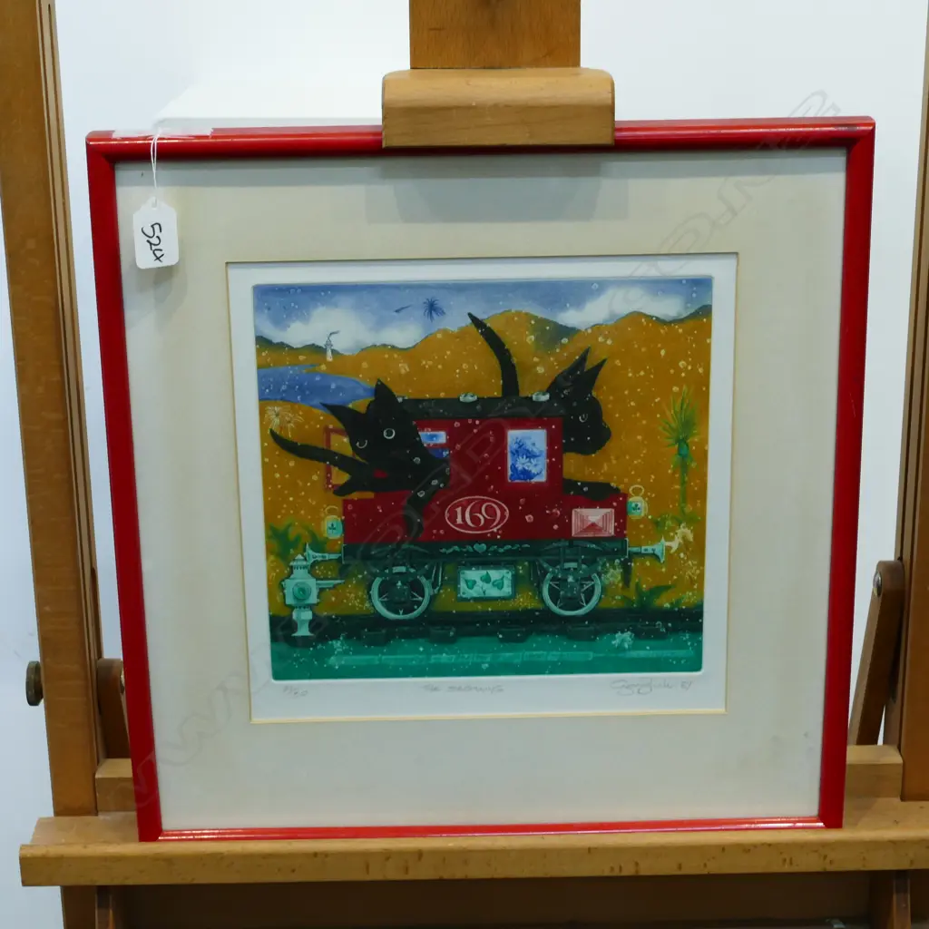 GARY TRICKER ‘THE BEGINNING’ 21/50 1987 Image 1++