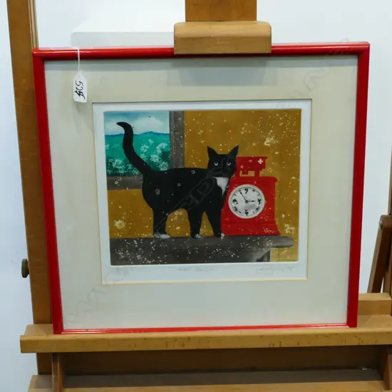 GARY TRICKER ‘RED CLOCK’ 20/60 1987