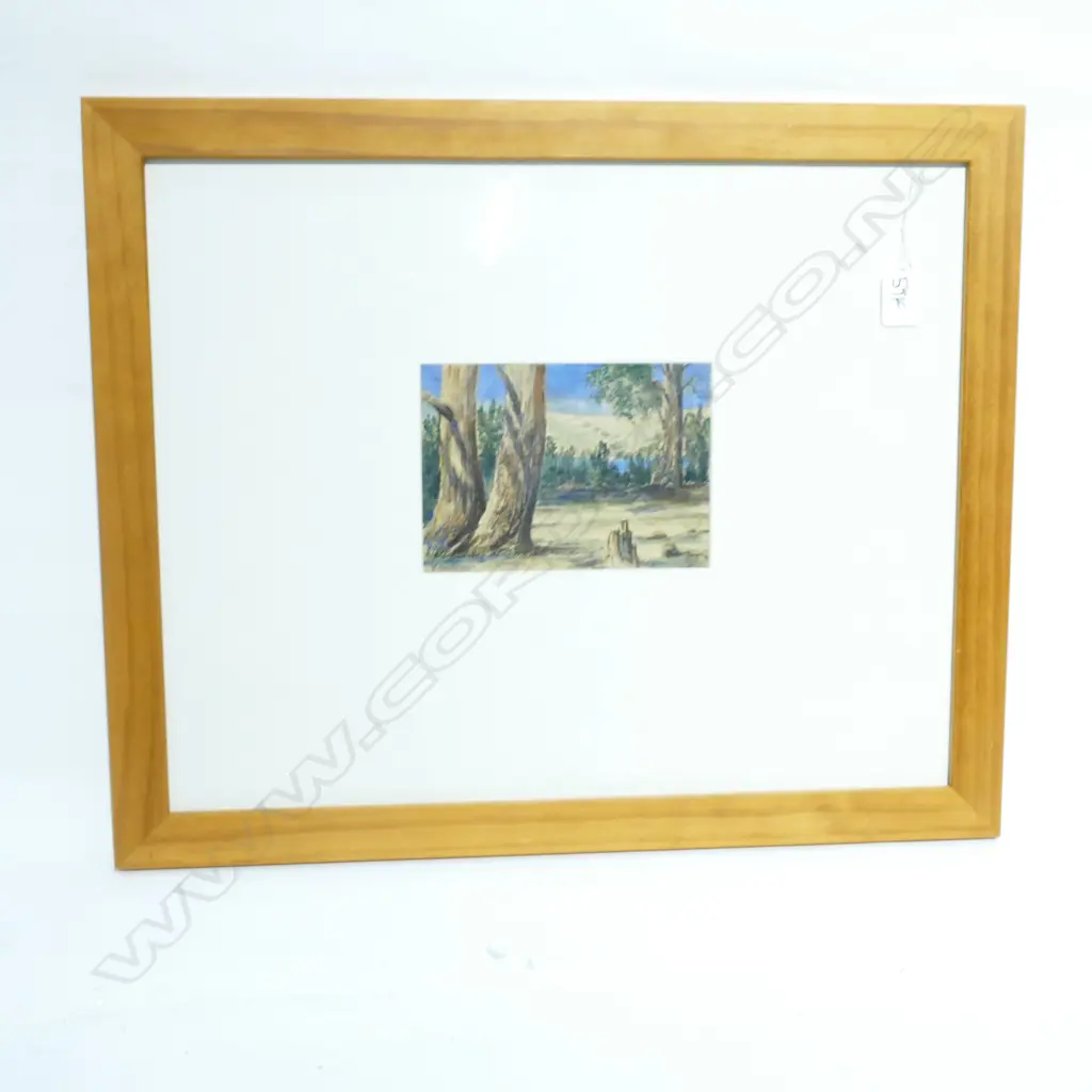 CHAS HEMUS - KAWAU ISLAND, WATERCOLOUR Image 1++